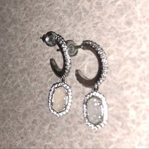 Kendra Scott Drusy diamond earrings